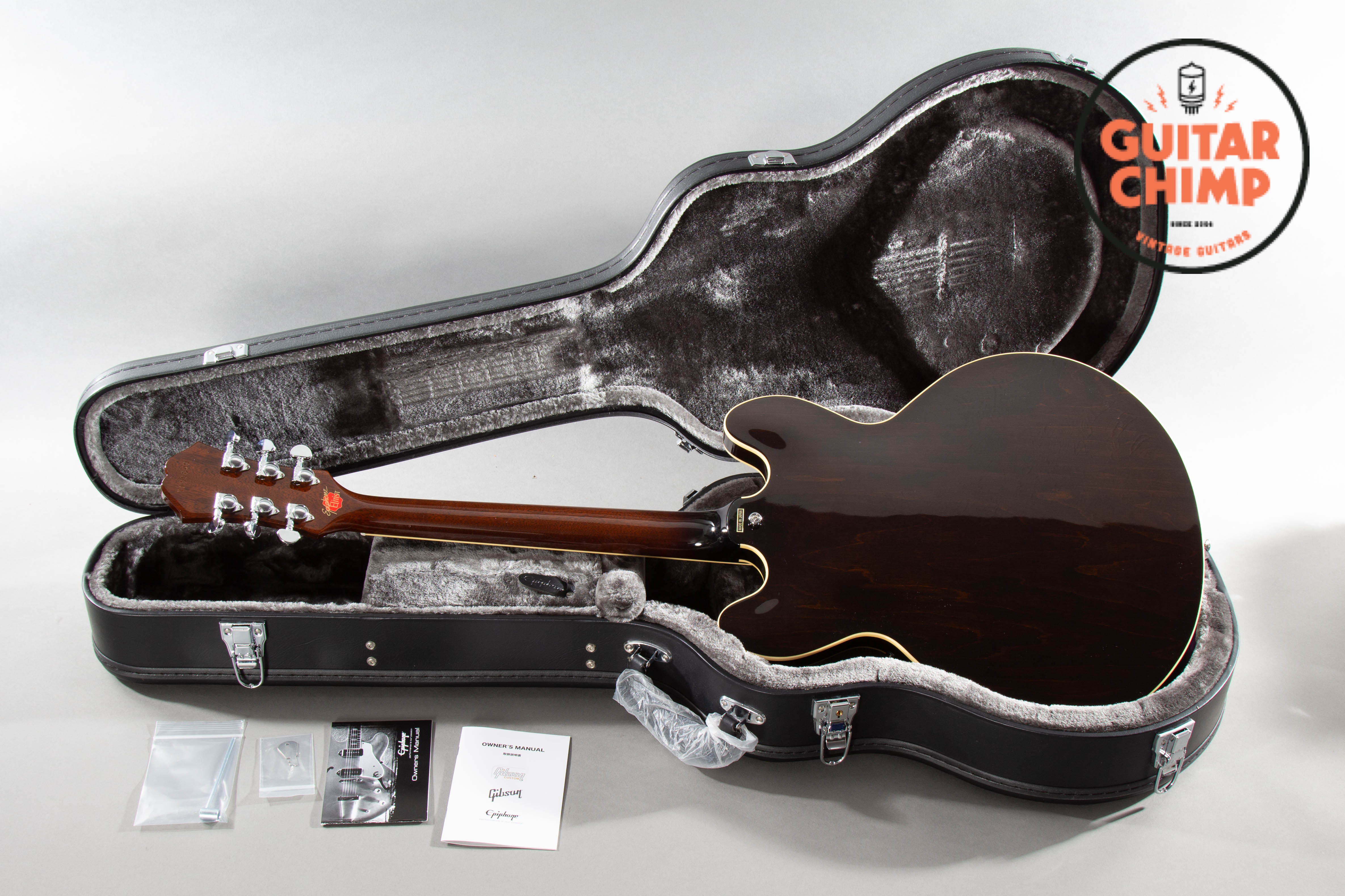 2019 Epiphone Elitist 1965 Casino Vintage Sunburst OHSC Japan