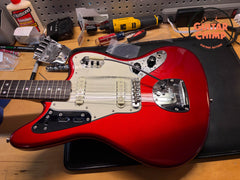 2025 Fender Japan MIJ FSR Traditional 60s Jaguar Candy Apple Red Matching Headstock