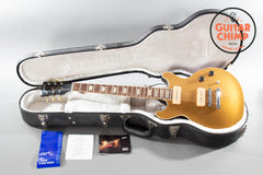 2011 Gibson Les Paul DC Double Cutaway Goldtop P-90s OHSC