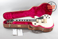 2001 Gibson Les Paul Custom Alpine White