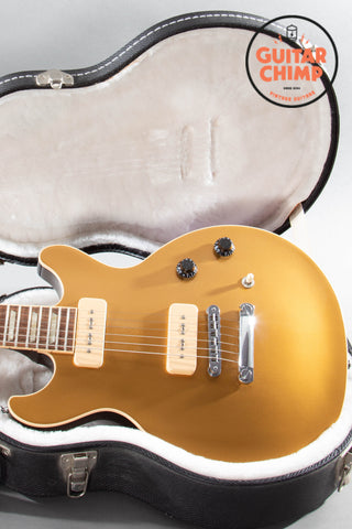 2011 Gibson Les Paul DC Double Cutaway Goldtop P-90s OHSC