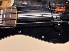 2004 Fender Japan CIJ JB75-90US ’75 Reissue Jazz Bass Vintage White USA Pickups