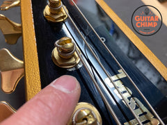 2013 Gibson 50th Anniversary Thunderbird Bullion Gold