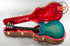 2017 Gibson ES-335 Figured Aquamarine OHSC