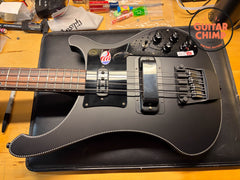 2026 Rickenbacker 4003 Noir 1 of 20 Satin Black Checkerboard Binding OHSC