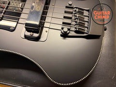 2026 Rickenbacker 4003 Noir 1 of 20 Satin Black Checkerboard Binding OHSC