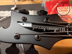 2026 Rickenbacker 4003 Noir 1 of 20 Satin Black Checkerboard Binding OHSC