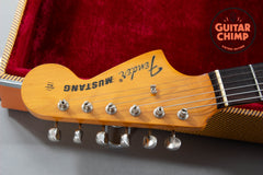 1989 Fender MIJ Japan Mustang ’69 Reissue MG69-60 Vintage White Tweed HSC