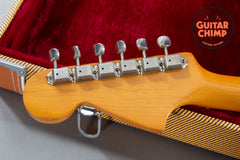 1989 Fender MIJ Japan Mustang ’69 Reissue MG69-60 Vintage White Tweed HSC