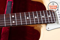 2021 Fender MIJ Japan Limited Edition Stratocaster Floyd Rose Vintage White Tweed HSC