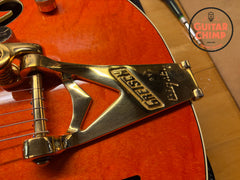 1990 Gretsch 6120W Nashville Western Orange MIJ Filter'Tron Bigsby OHSC