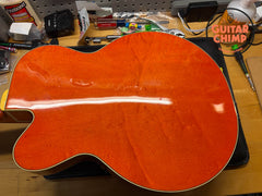 1990 Gretsch 6120W Nashville Western Orange MIJ Filter'Tron Bigsby OHSC