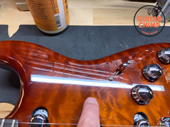 2014 Fender Custom Shop Paul Waller Masterbuilt Custom Classic Stratocaster Violin Burst AA Quilt Top