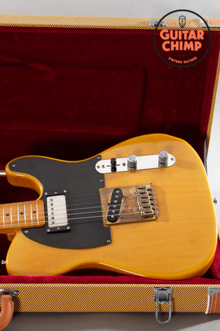 1986 Fender Japan TL52-65SPL '52 Micawber Keith Richards Telecaster MIJ Natural Tweed HSC