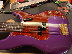 2018 Fender Limited Edition Midnight Hour Precision P Bass Purple Sparkle Gloss