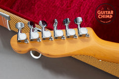 1986 Fender Japan TL52-65SPL '52 Micawber Keith Richards Telecaster MIJ Natural Tweed HSC