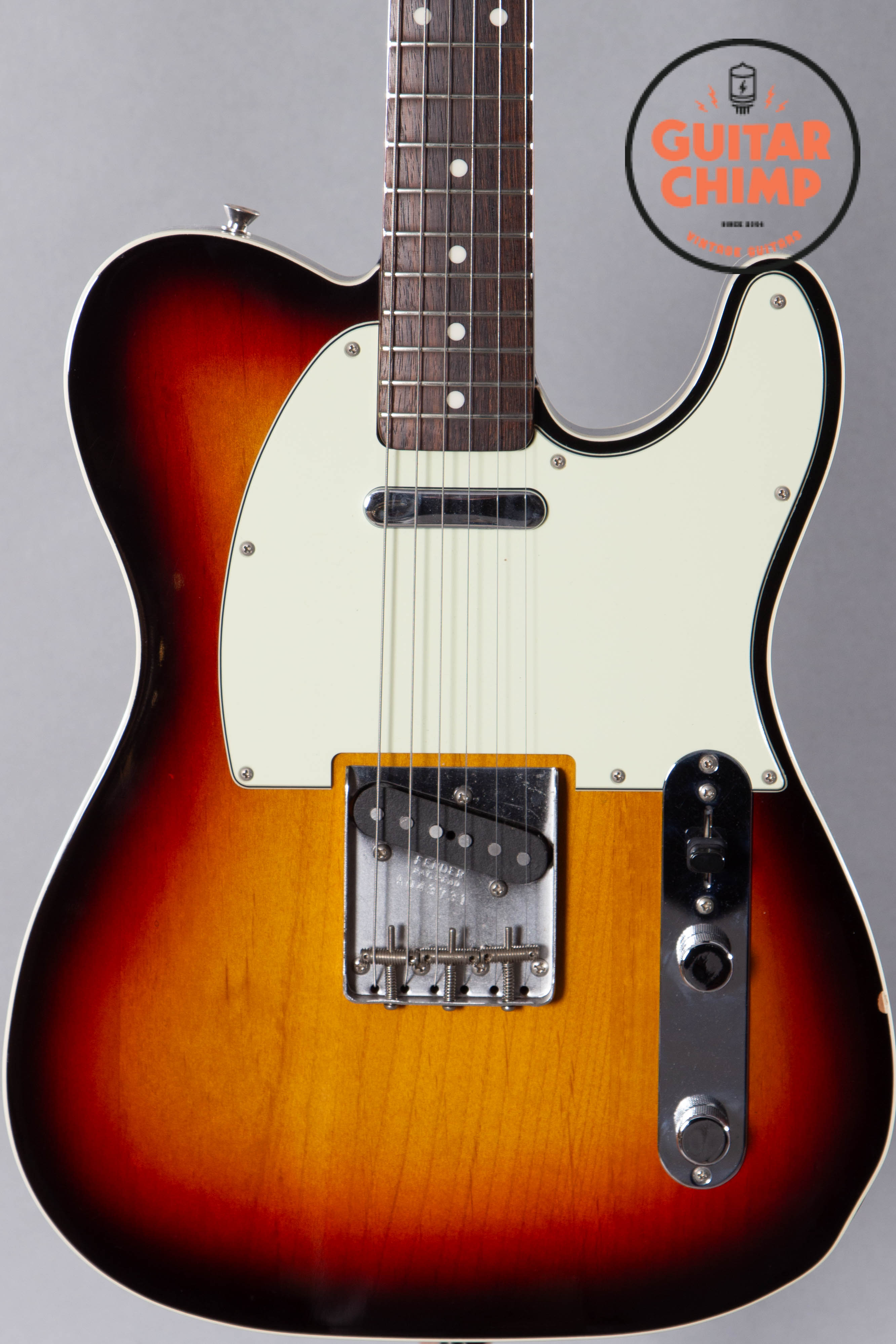 2004 Fender Japan TL62B-75TX ’62 Telecaster Custom 3-Tone Sunburst w/Texas  Special Pickups