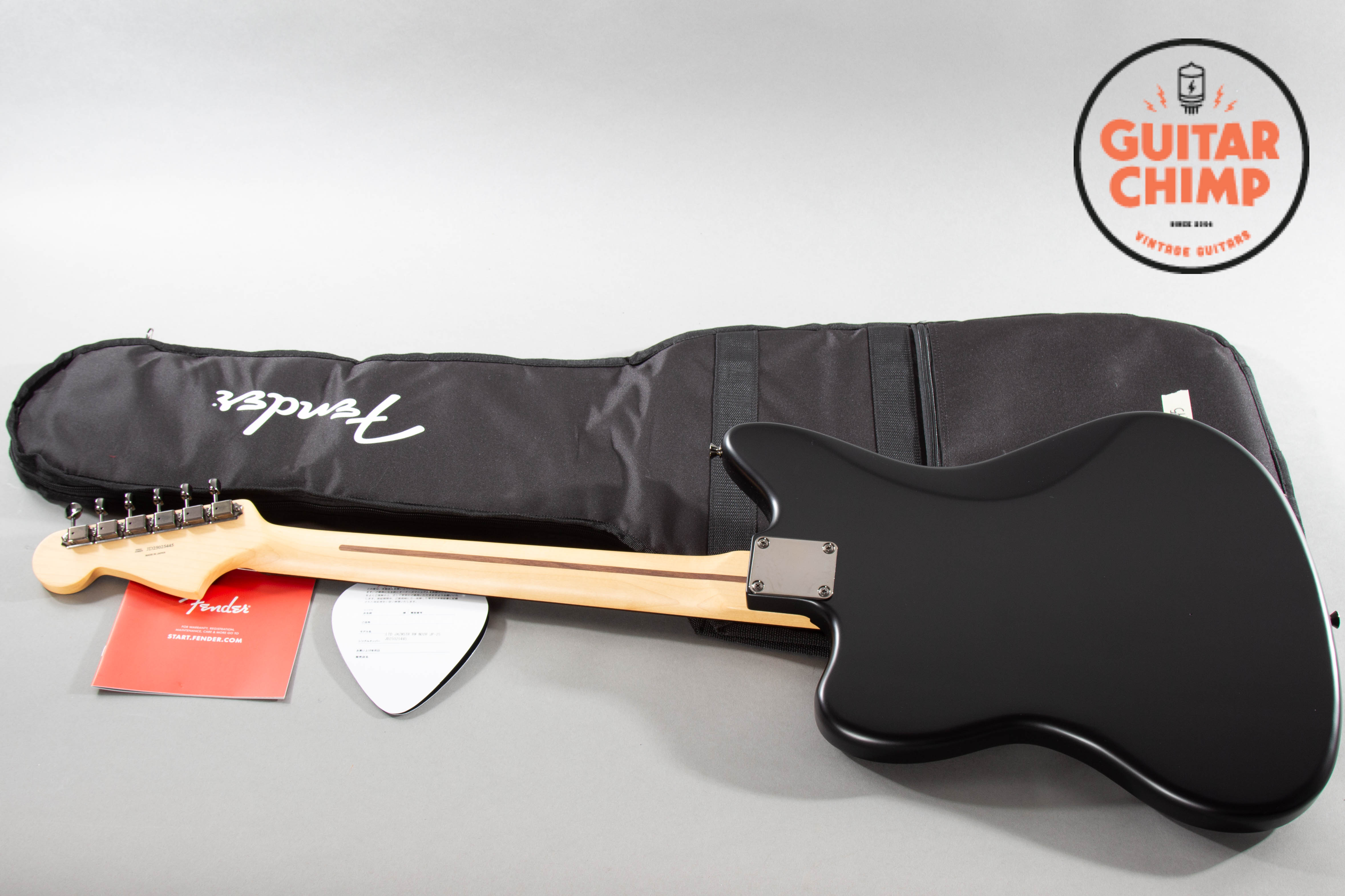 2025 Fender Japan MIJ Limited Hybrid II Jazzmaster Noir Black
