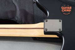 2025 Fender Japan MIJ Limited Hybrid II Jazzmaster Noir Black Original Gig Bag