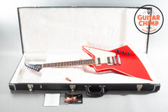 2011 Gibson Explorer Sammy Hagar Red Rocker Electric Guitar