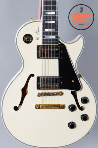 2017 Gibson Memphis Alex Lifeson Signature ES-Les Paul Classic White