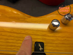 1990 Fender Japan MIJ JBR-800 Pro Feel Jazz Bass Natural Active FujiGen