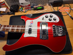 2012 Rickenbacker 4003 Ruby Red Rare Color OHSC All Original