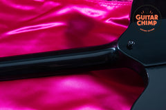 1997 Gibson Thunderbird IV Ebony Black OHSC Ebony Board