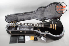 2022 Gibson Custom Shop Les Paul Custom Single Pickup Black Beauty OHSC COA