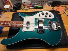 2004 Rickenbacker 4003 Turquoise Rare Color OHSC Paperwork All Original