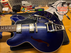2023 Gibson Custom Shop ’59 ES-335 VOS Candy Apple Blue Bigsby OHSC COA