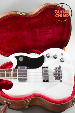 2020 Gibson Matoba Wataru SG Standard Bass Alpine Rainbow Sparkle OHSC COA Rare