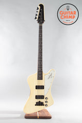 2001 Gibson Thunderbird Bass White