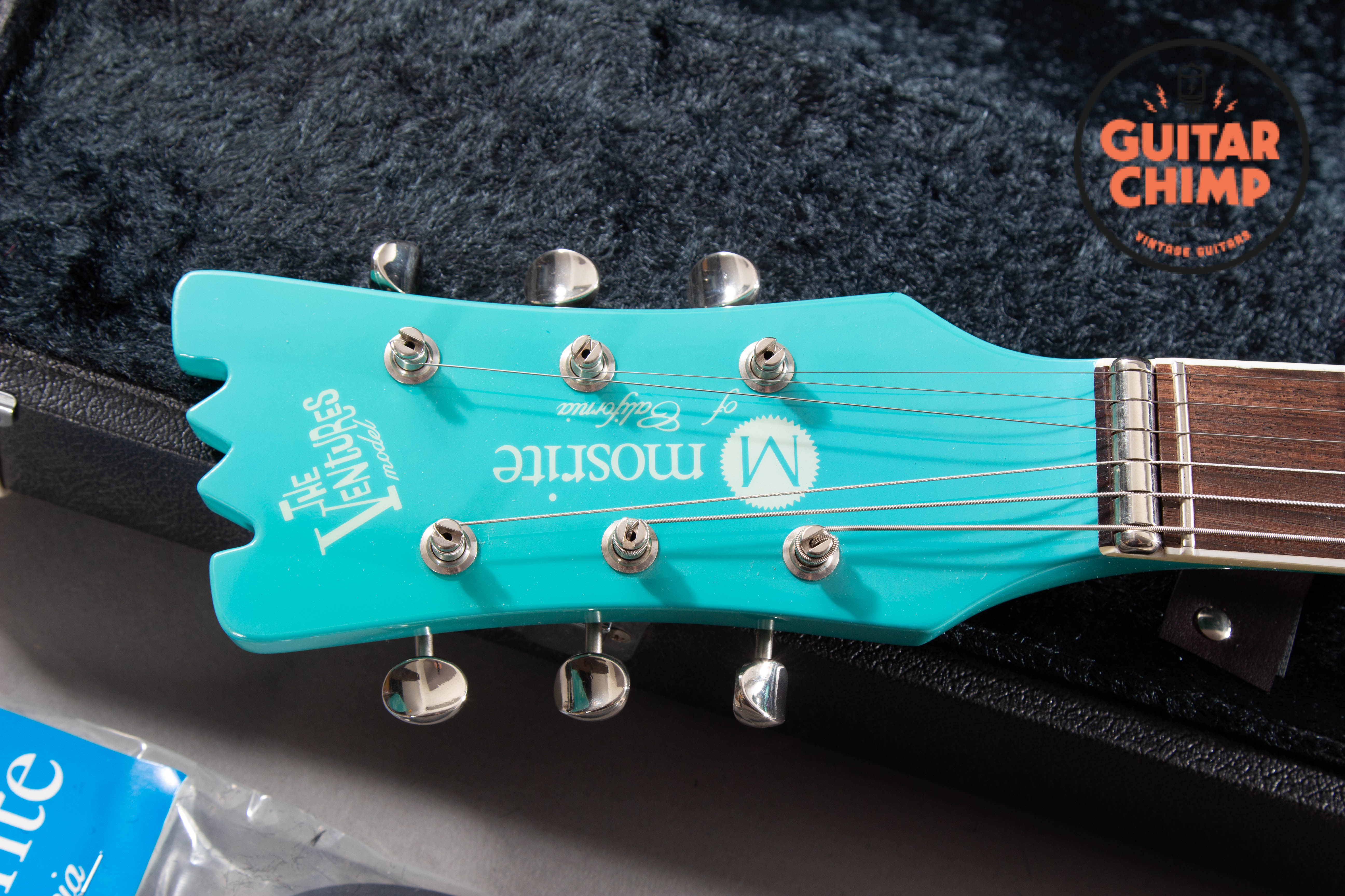 2000s Mosrite Ventures Model Super Custom '65 Surf Green OHSC