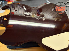 2006 Gibson Custom Shop SG Custom 3-Pickup Wine Red Sparkle OHSC Rare