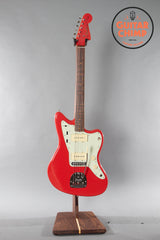 2022 Fender Limited Edition ’62 American Vintage “Think Skin” Jazzmaster Fiesta Red Matching Headstock