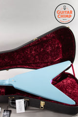 2023 Gibson Custom Shop Limited Run 70s Flying V VOS Maui Blue OHSC COA