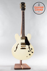 1988 Gibson ES-335 Alpine White Gold Hard-wear