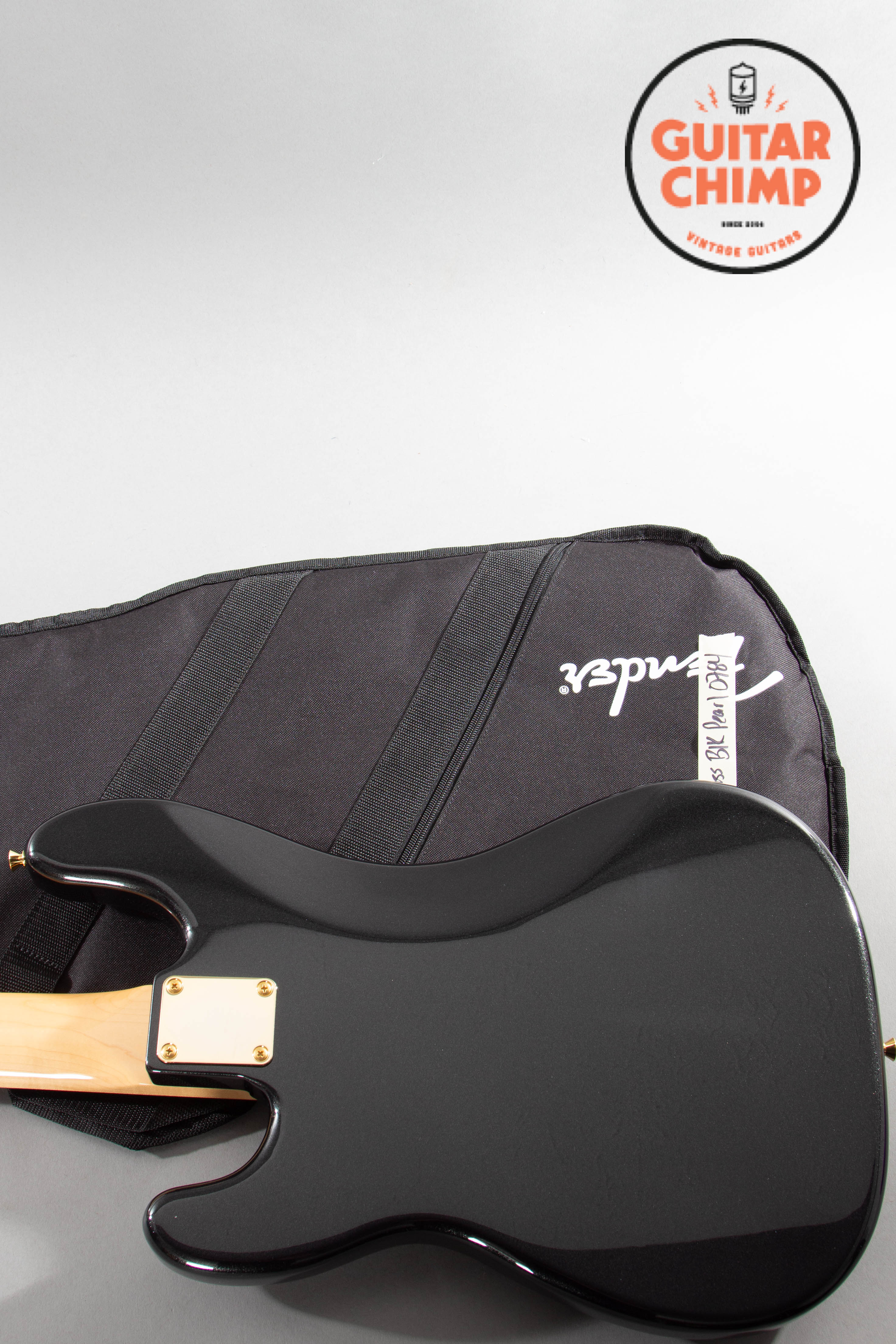 Bass　バッグ付き Precision Japan Fender 2025 Pearl Black Bass P Precision 60s Traditional Japan MIJ Fender ベース