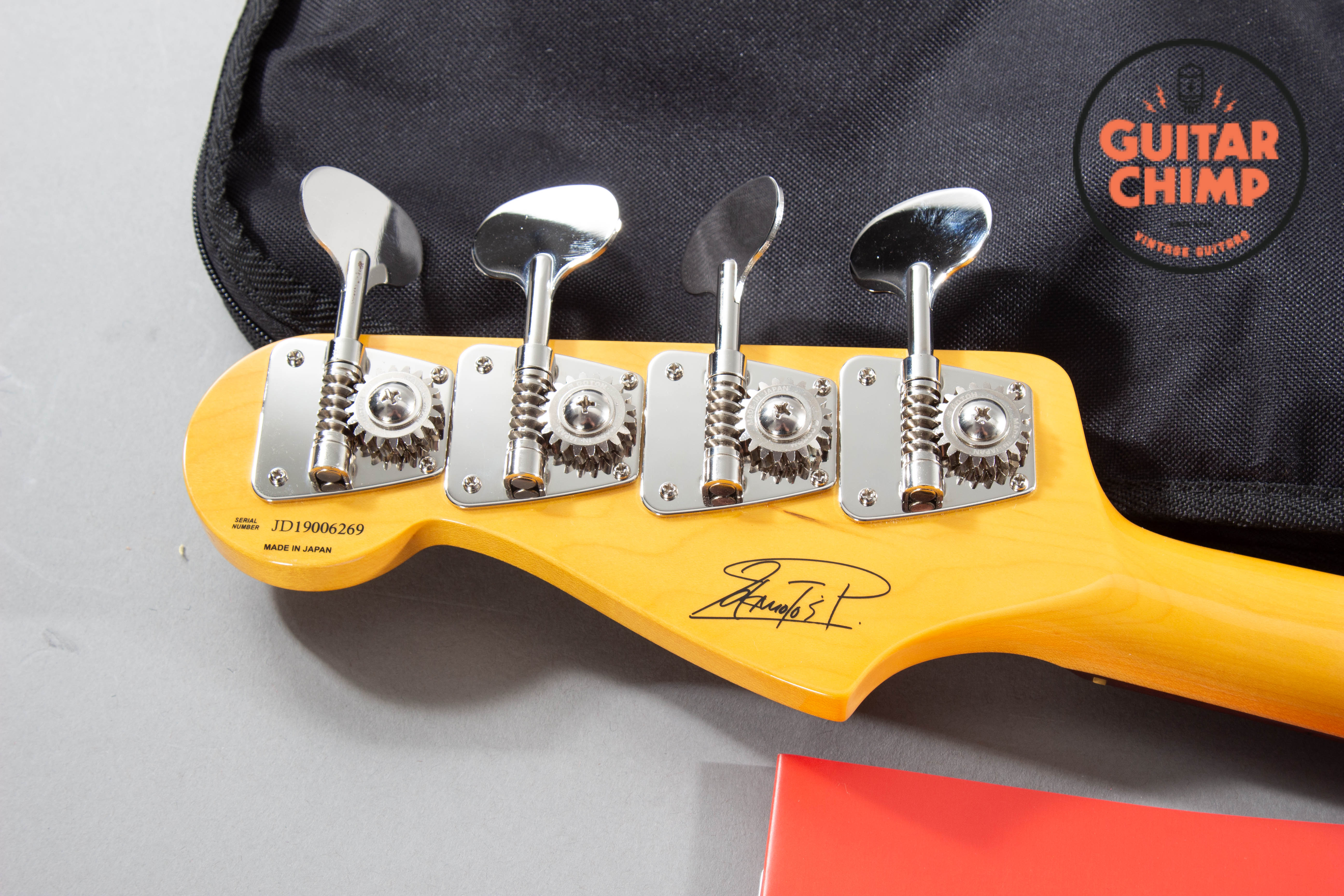 Fender Japan Jazz Bass Pシリアル Fender Japan シリアルナンバーで