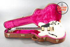 1988 Gibson ES-335 Alpine White Gold Hard-wear