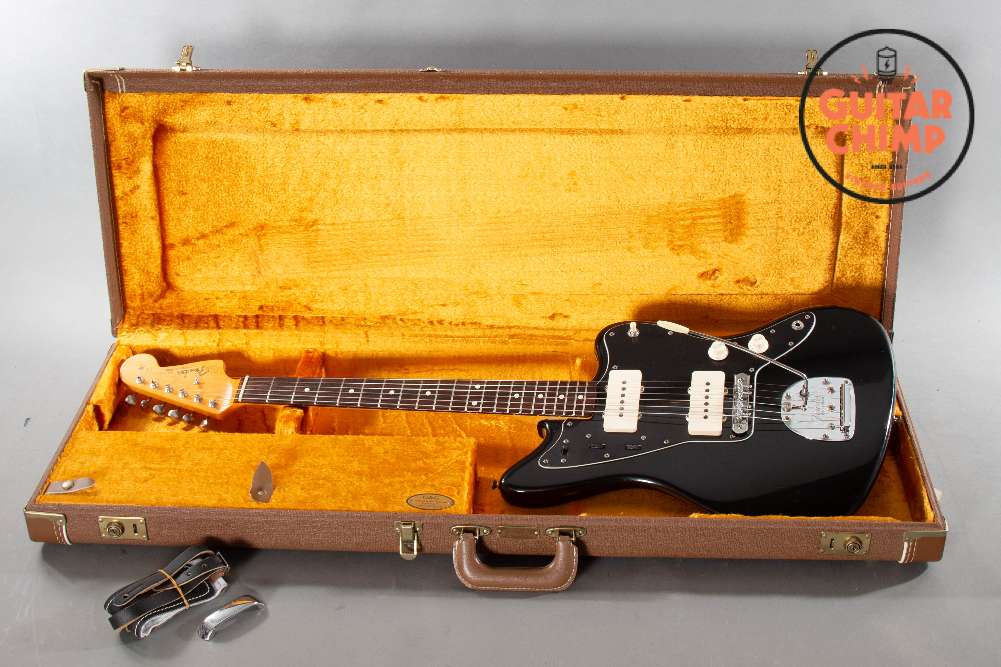 2007 Fender American Vintage ’62 Reissue Jazzmaster Black Mastery Brid