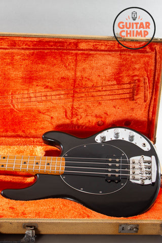 1979 Music Man Stingray Bass Black Pre-Ernie Ball OHSC