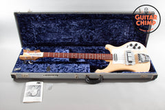 1997 Rickenbacker 4001v63 Mapleglo | Toaster & Horseshoe Pickups | OHSC | Excellent Condition