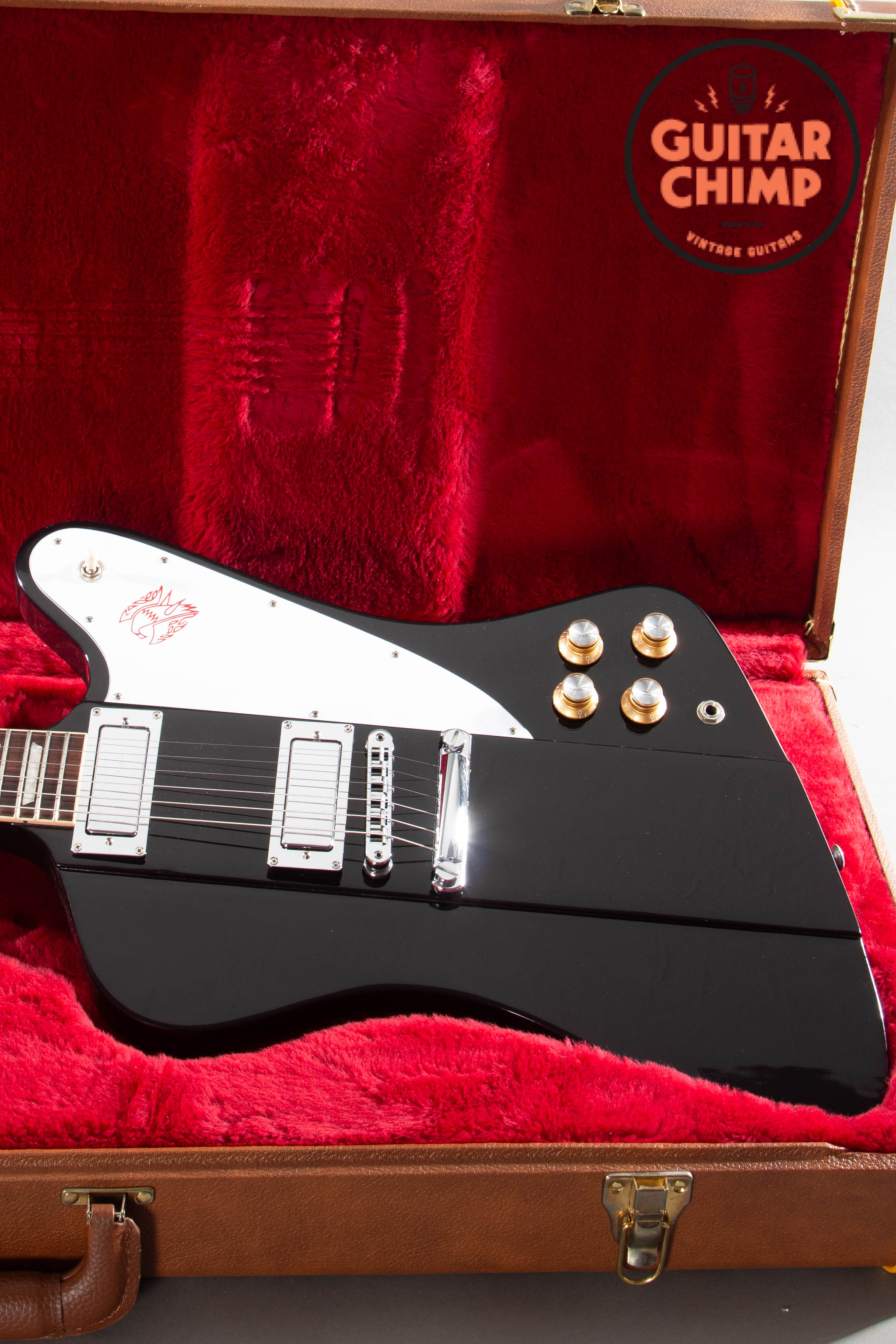 2024 Gibson Firebird Platypus Ebony Black OHSC | Guitar Chimp