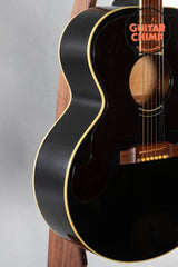 2002 Gibson J-180 Acoustic Guitar Ebony