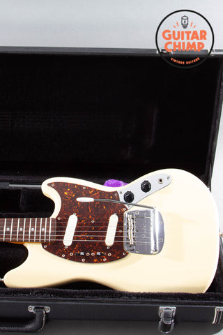 1986 Fender MIJ Japan Mustang ’69 Reissue MG69 Vintage White HSC