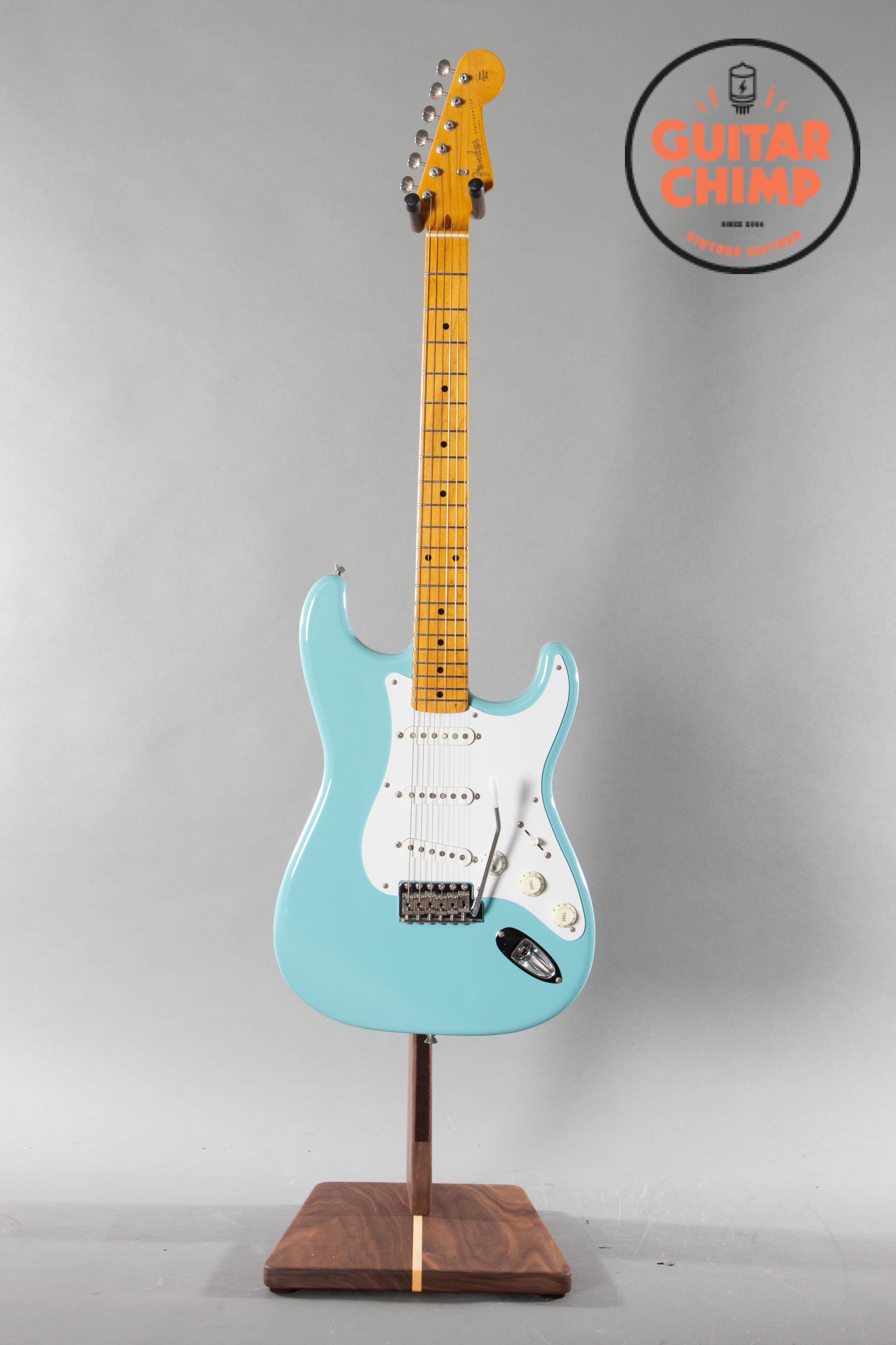 2010 Fender Japan ST57-TX '57 Reissue Stratocaster Sonic Blue