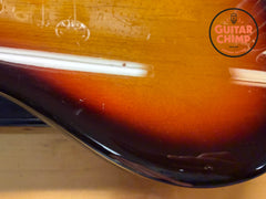 2012 Fender Japan MIJ JG66 '62 Reissue Jaguar 3-Tone Sunburst w/ Gig Bag