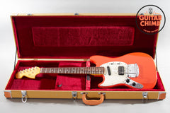 2012 Fender MIJ Japan Kurt Cobain Mustang Left-Handed Fiesta Red HSC